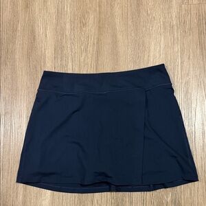 Athleta Navy Performance Skort xl